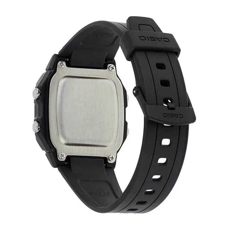 Casio Youth Dual time 10-Year Battery Japan Quartz Men's Watch- W-800H-1BV